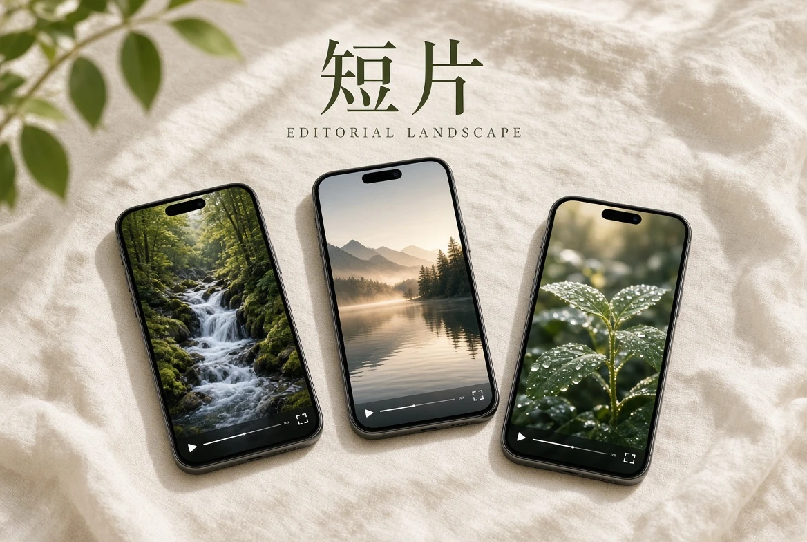 短片放映室主题视觉